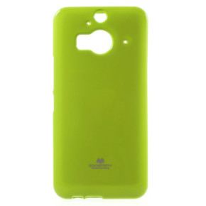 Силиконов гръб ТПУ гланц MERCURY за HTC ONE M9 зелен 